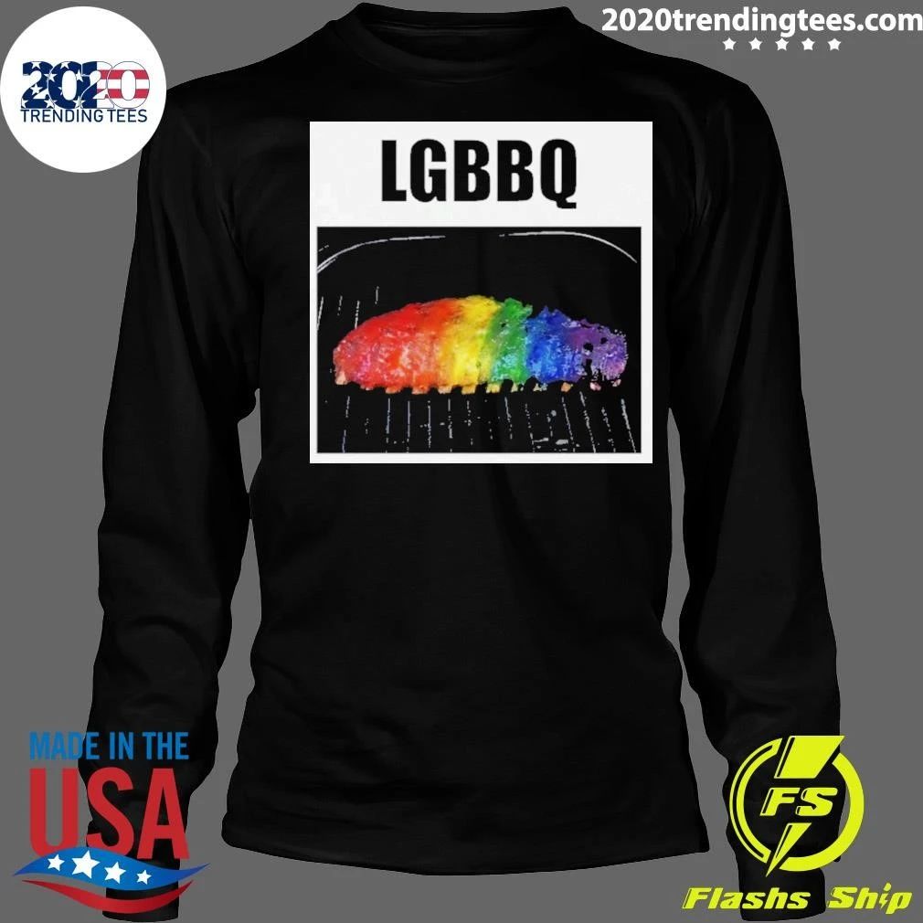 Lgbbq Steak Pride Color Shirt