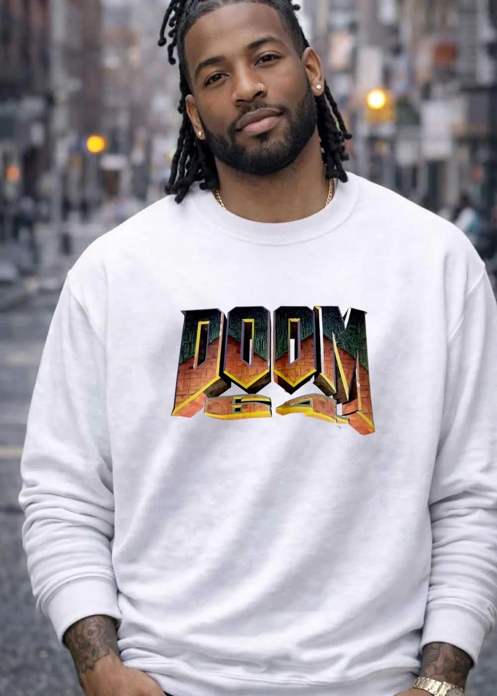 Doom Logo Classic Gaming T-Shirt