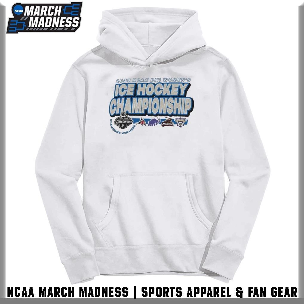 4 Teams Logo 2026 NCAA Division III Women’s Ice Hockey Championship T-Shirt