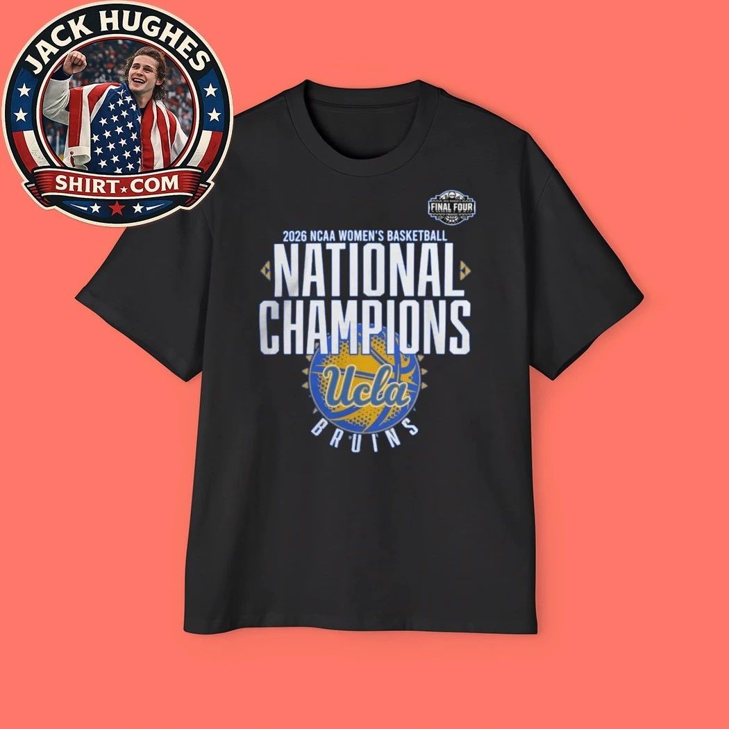 UCLA Bruins 2026 NCAA Women’s Basketball National Champions Locker Room Graphic T-Shirt