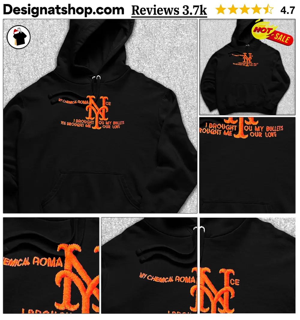 New York Mets My chemical romance I brought out my bullets shirt