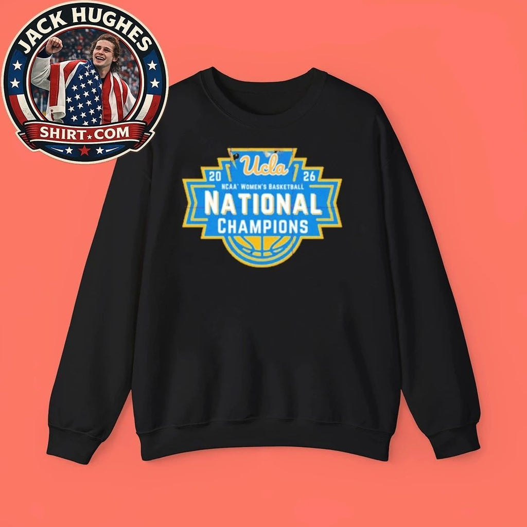 UCLA Women’s Basketball Championship 2026 Logo Graphic T-Shirt
