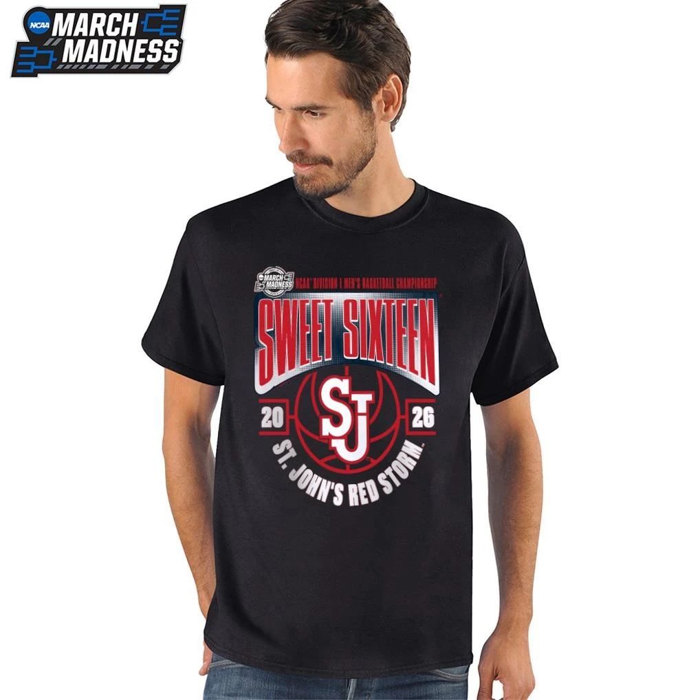 St. John’s Red Storm Men’s Basketball 2026 Sweet Sixteen T-Shirt