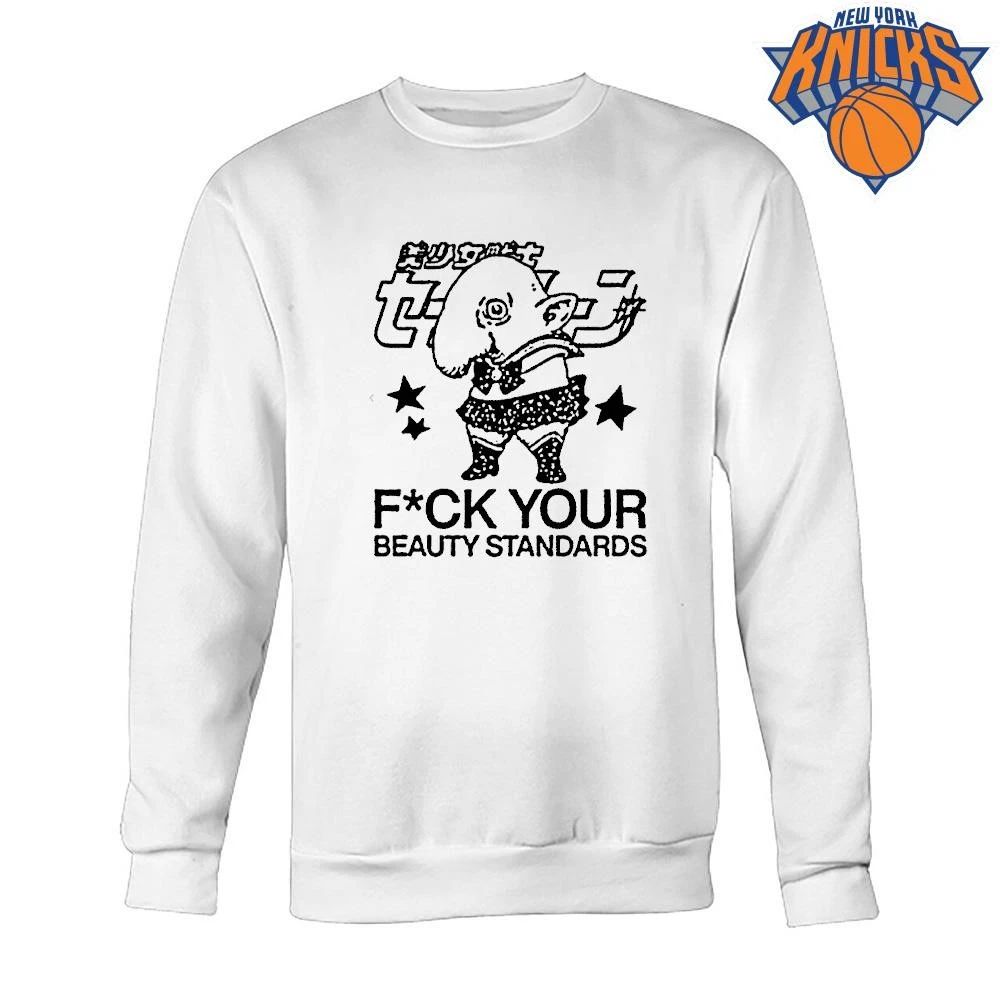 Fuck Your Beauty Standards Sailor Moon Ugly Nose Anime Meme shirt