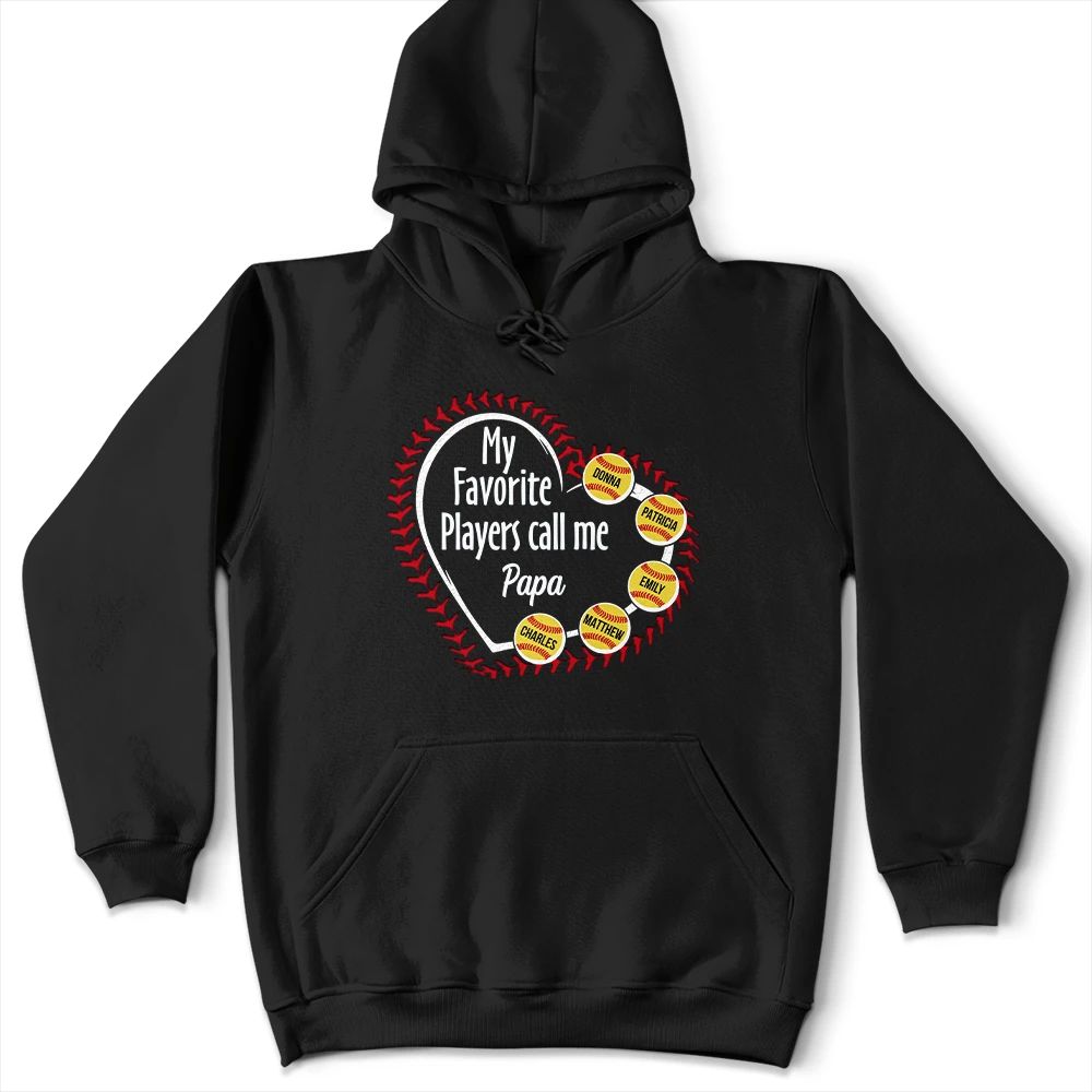 My Favorite Players Call Me Grandma Mom - Personalized T Shirt