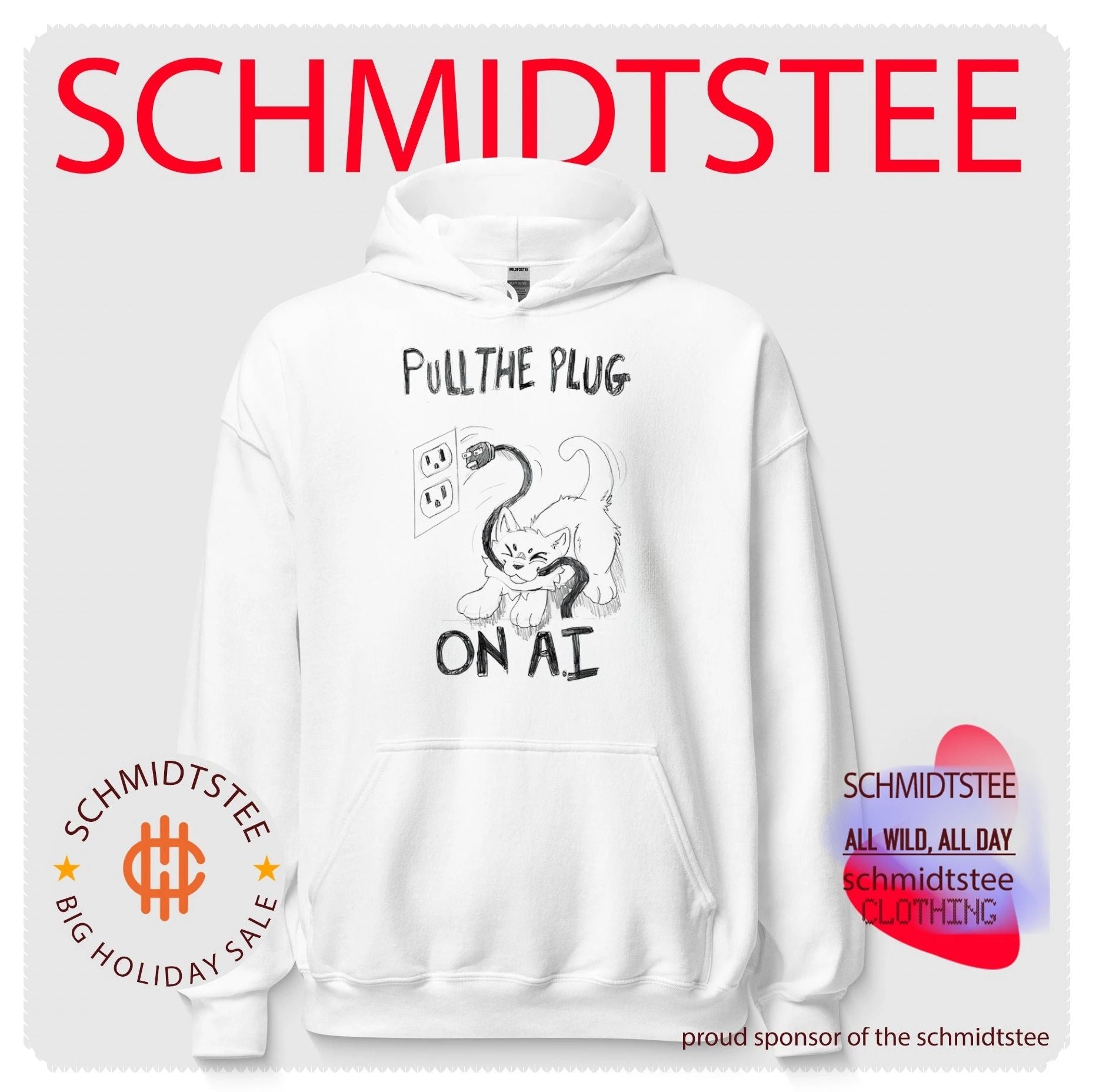 Pull the plug on AI against AI shirt