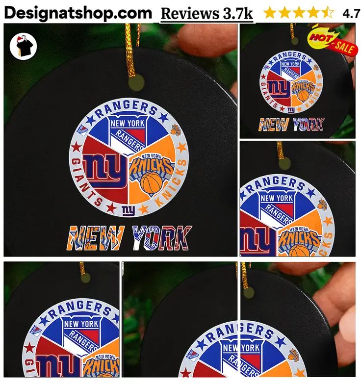 Rangers Giants Knicks New York sports logos shirt