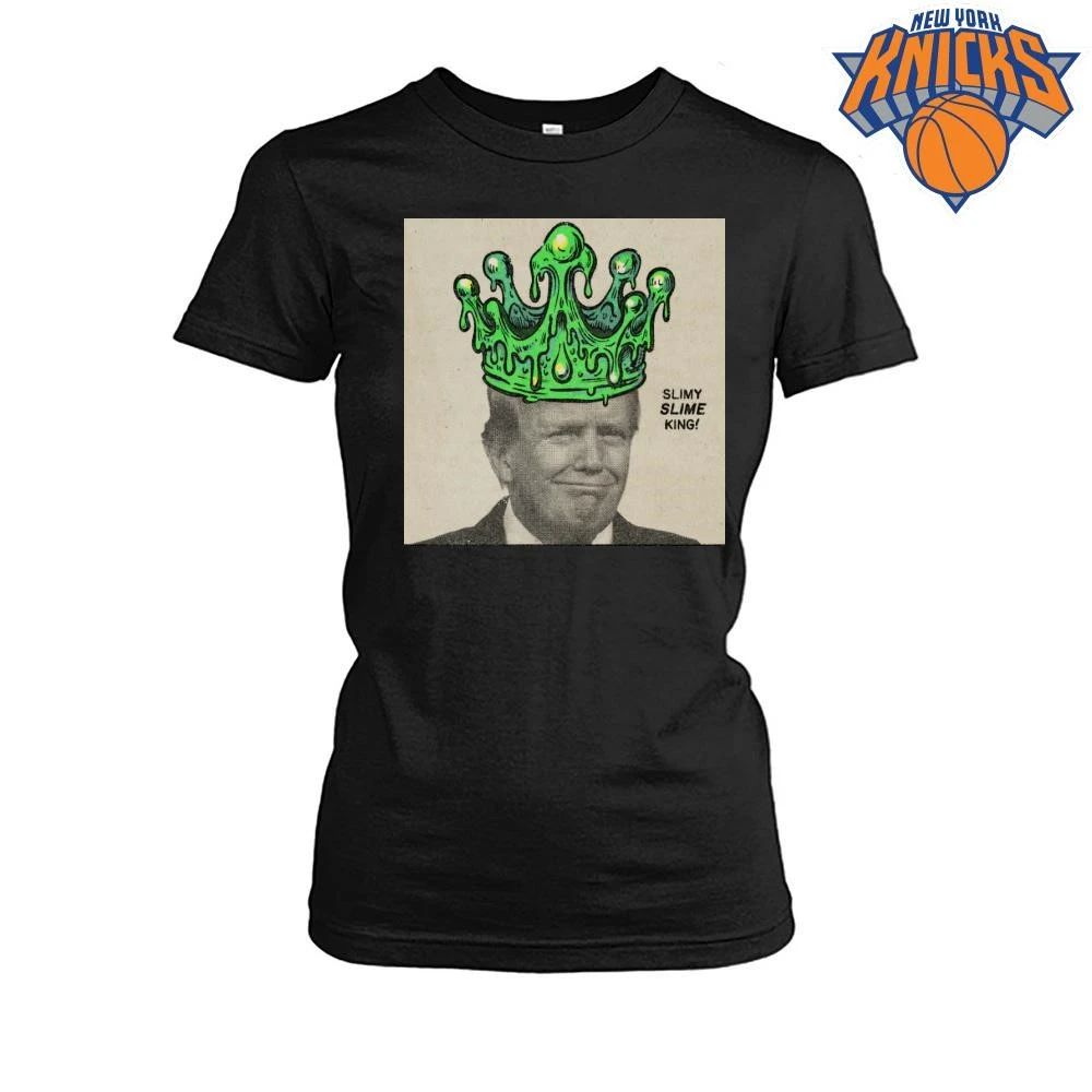 Donald Trump Slimy Slime King Funny Political Anti Trump Satire Humor Comic shirt