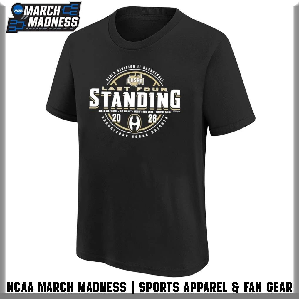 Archbishop Hoban Knights 2026 OHSAA Girls Basketball Division 2 Last Four T-Shirt