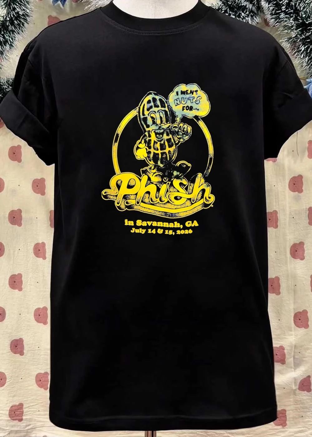 I Went Nuts for Phish in Savannah GA July 14 15 2026 T-Shirt
