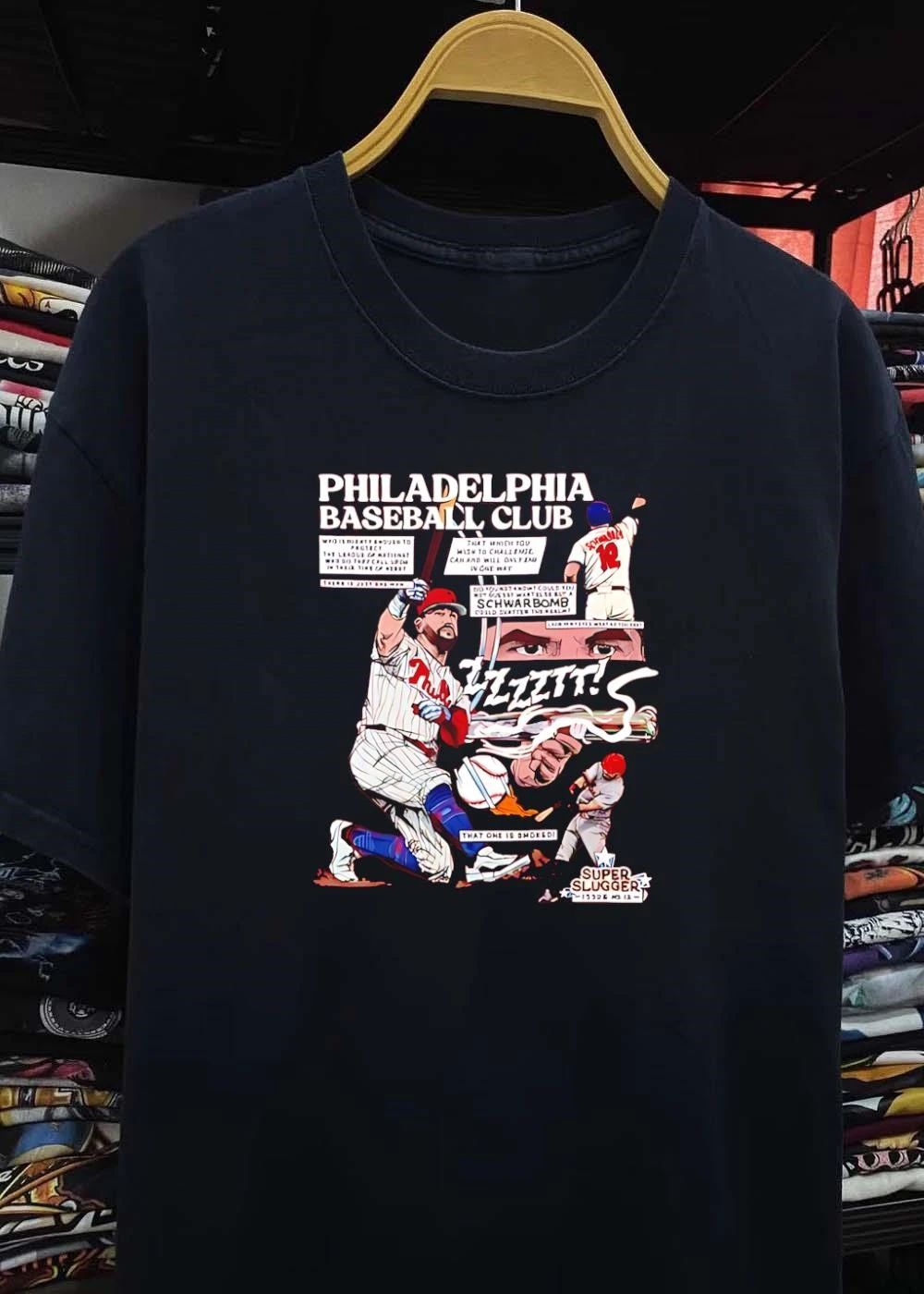 Kyle Schwarber Philadelphia Baseball Club Super Slugger T-Shirt