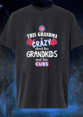 This Grandma is Crazy About Her Grandkids and Her Cubs Shirt