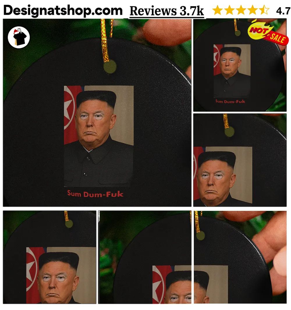 Sum Dum-fuk Trump Kim Jong Un North Korea Parody shirt