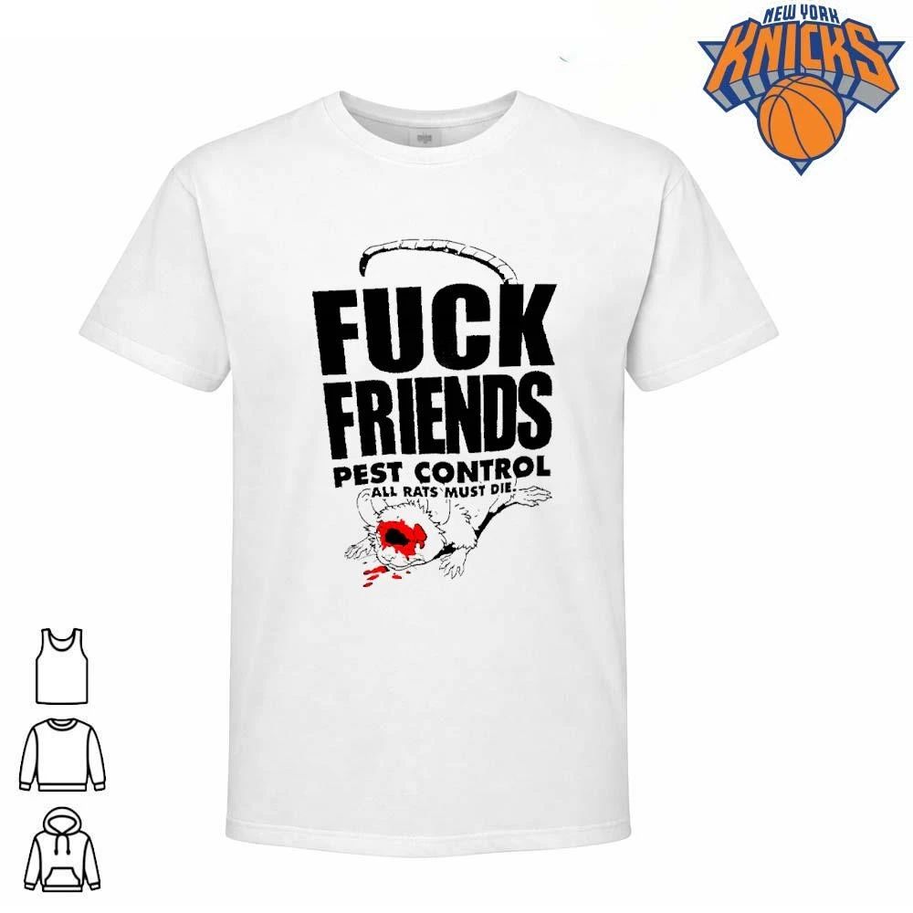 Fuck Friends Pest Control All Rats Must Die Hardcore Punk Graphic Shirt