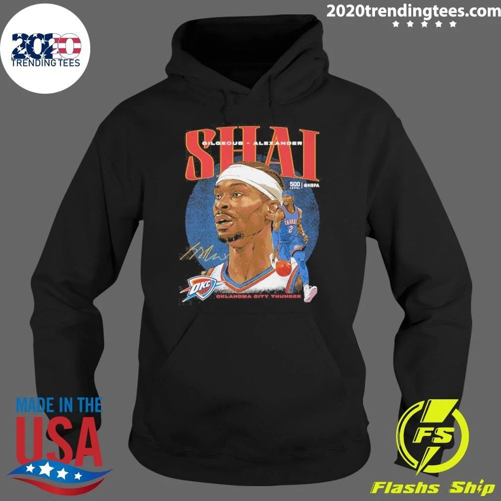 Shai Gilgeous-Alexander Oklahoma City Thunder 500 Level Dual Player Shirt