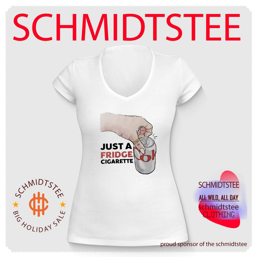 Just a fridge cigarette graphic shirt