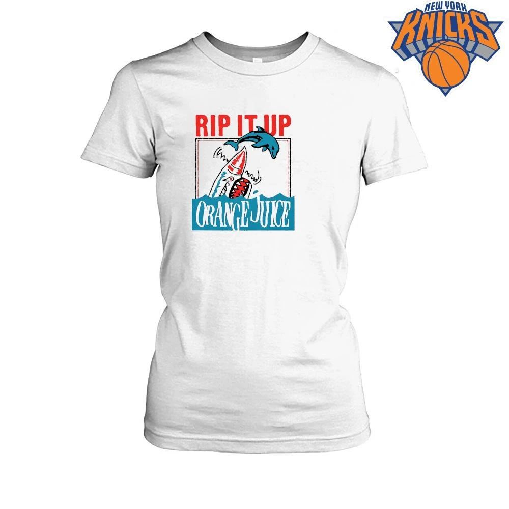 Rip It Up Orange Juice Post Punk Dolphin Shark Shirt