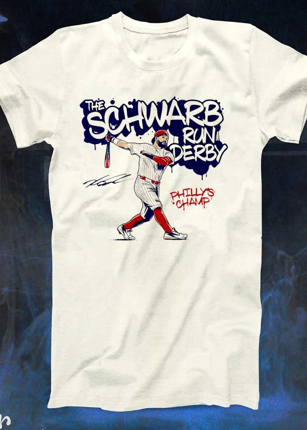 The Schwarb Run Derby Philly’s Champ Kyle Schwarber Baseball shirt