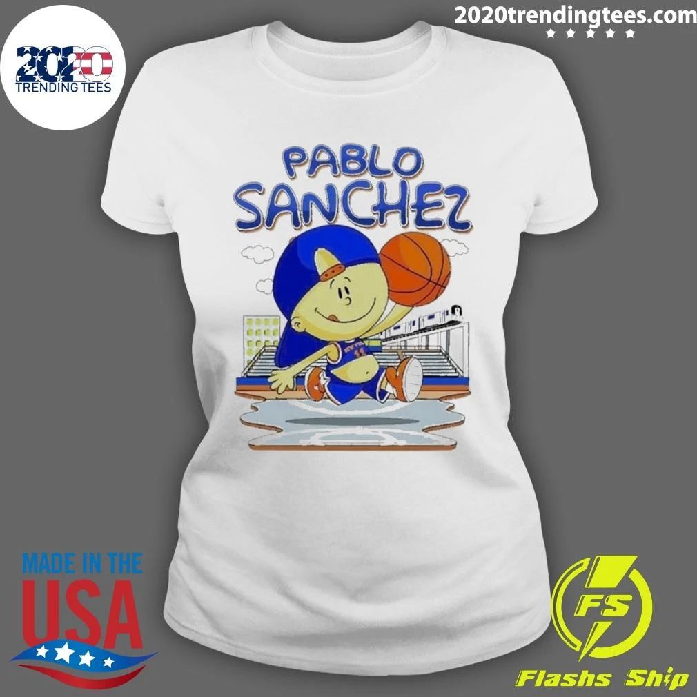 Pablo Sanchez Secret Weapon New York Basketball Vintage Shirt