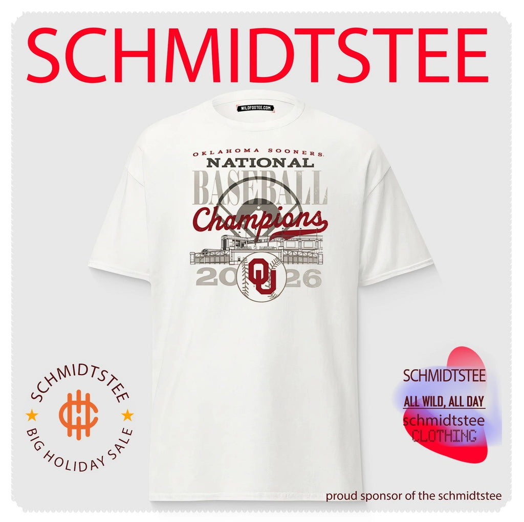 Oklahoma Sooners 2026 NCAA Baseball Men’s College World Series Champions Overlay shirt