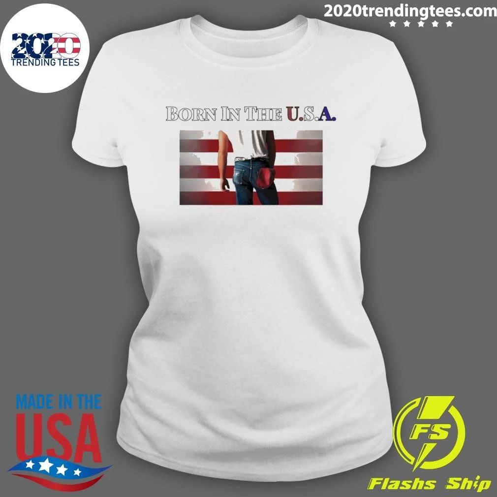 Born In The Usa Bruce Springsteen 4th Of July America Shirt