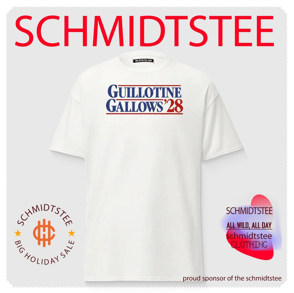 Guillotine Gallows ’28 2028 Election Political Satire shirt