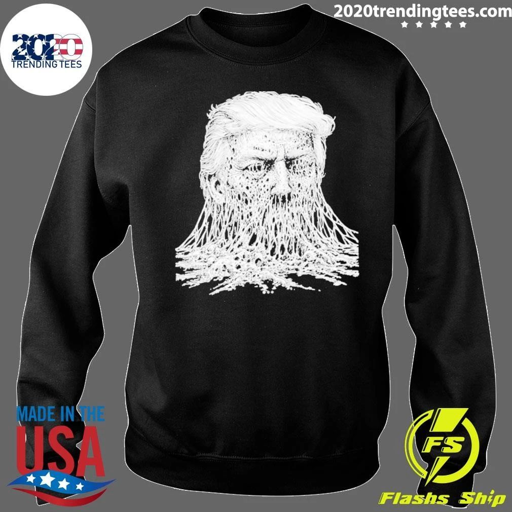Donald Trump Melting Horror Surreal Political Satire Shirt