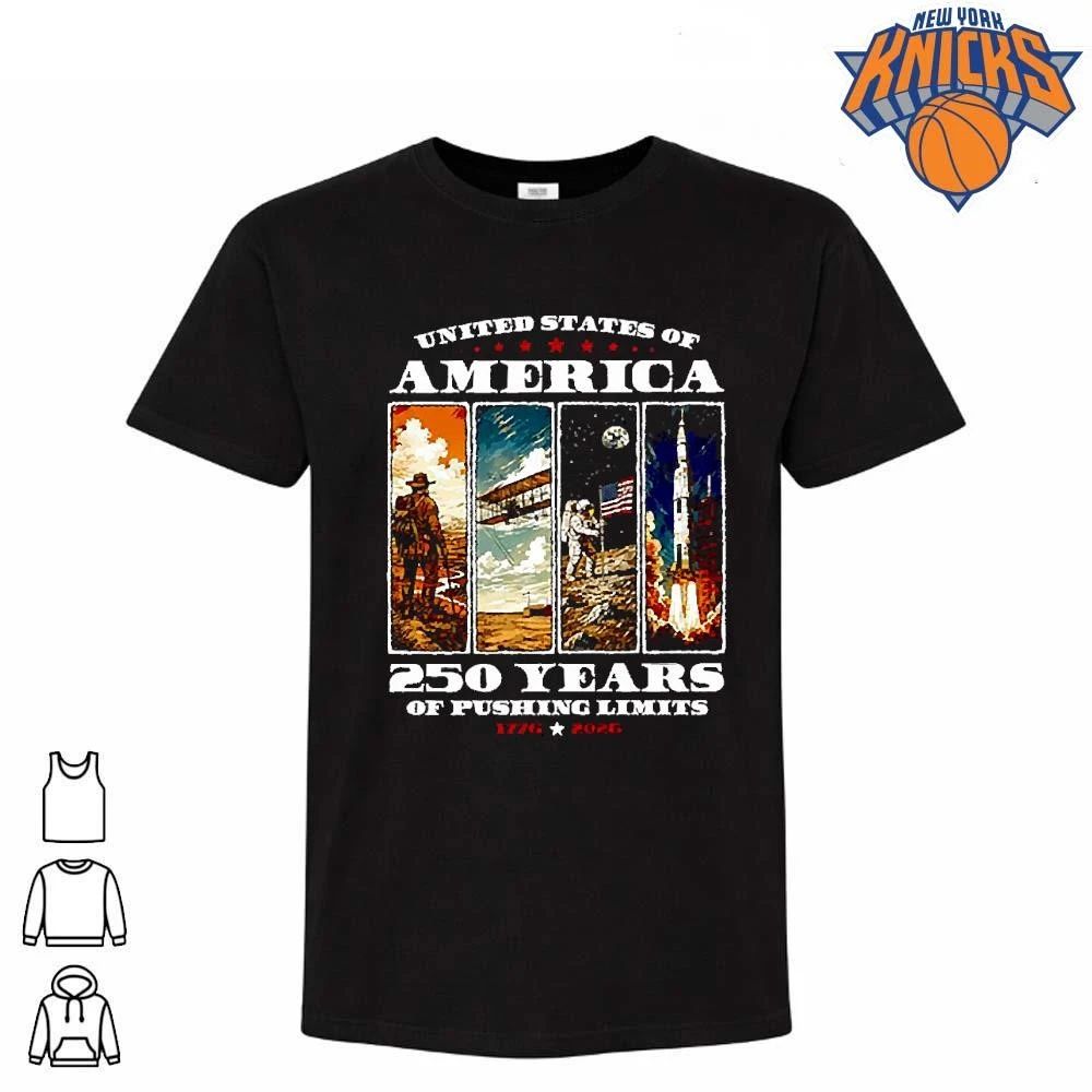 United States of America 250 Years of Pushing Limits 1776 to 2026 Shirt