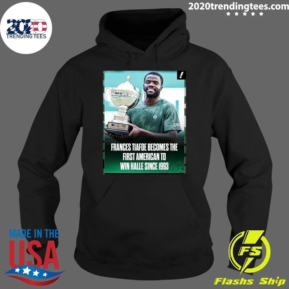 Frances Tiafoe Becomes The First American To Win Halle Since 1993 Shirt