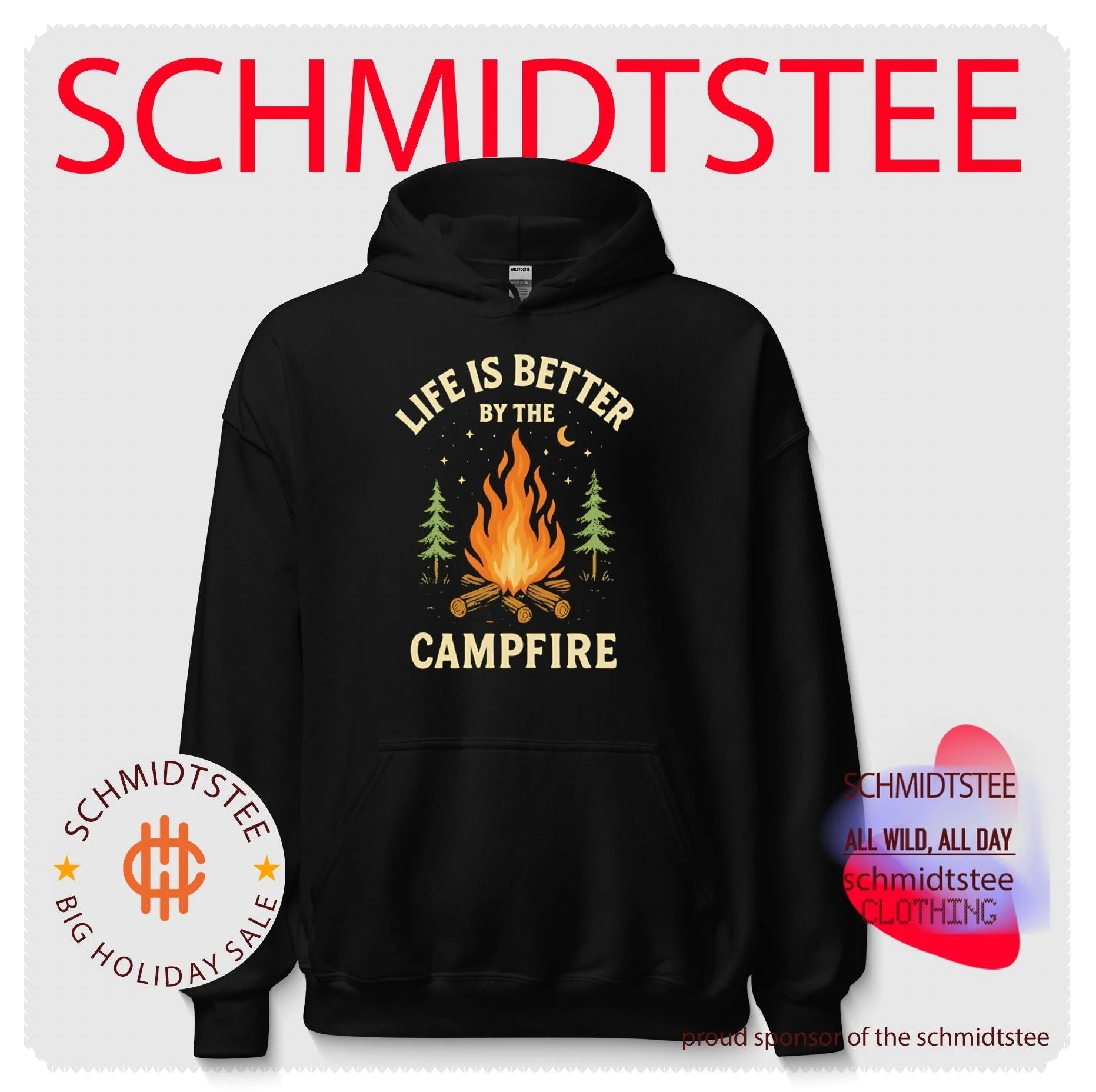 Life is better by the campfire vintage shirt