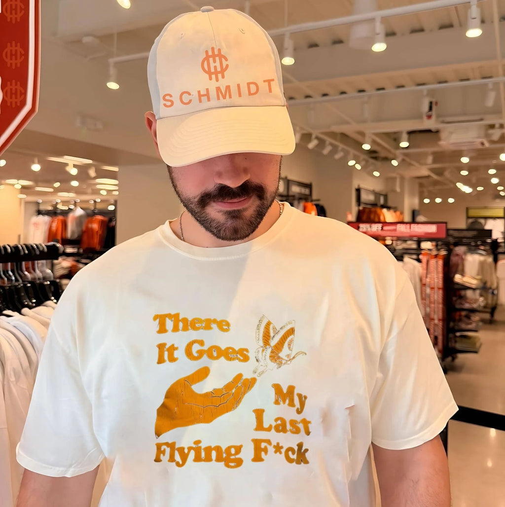 There it goes my last flying fuck graphic shirt