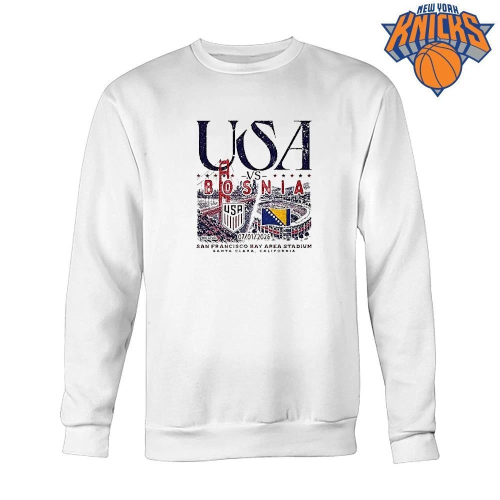 Usa Vs Bosnia Vintage Shirt