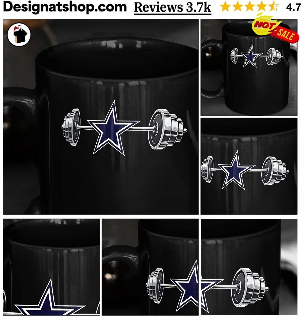 Cowboys Barbell Dallas Football Weightlifting Spirit Of True Champions Shirt