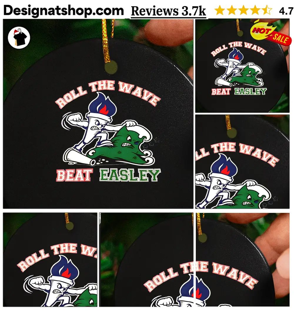 Tulane Green Wave vs. Tulsa Golden Hurricane Roll the Wave Beat Easley mascot team shirt