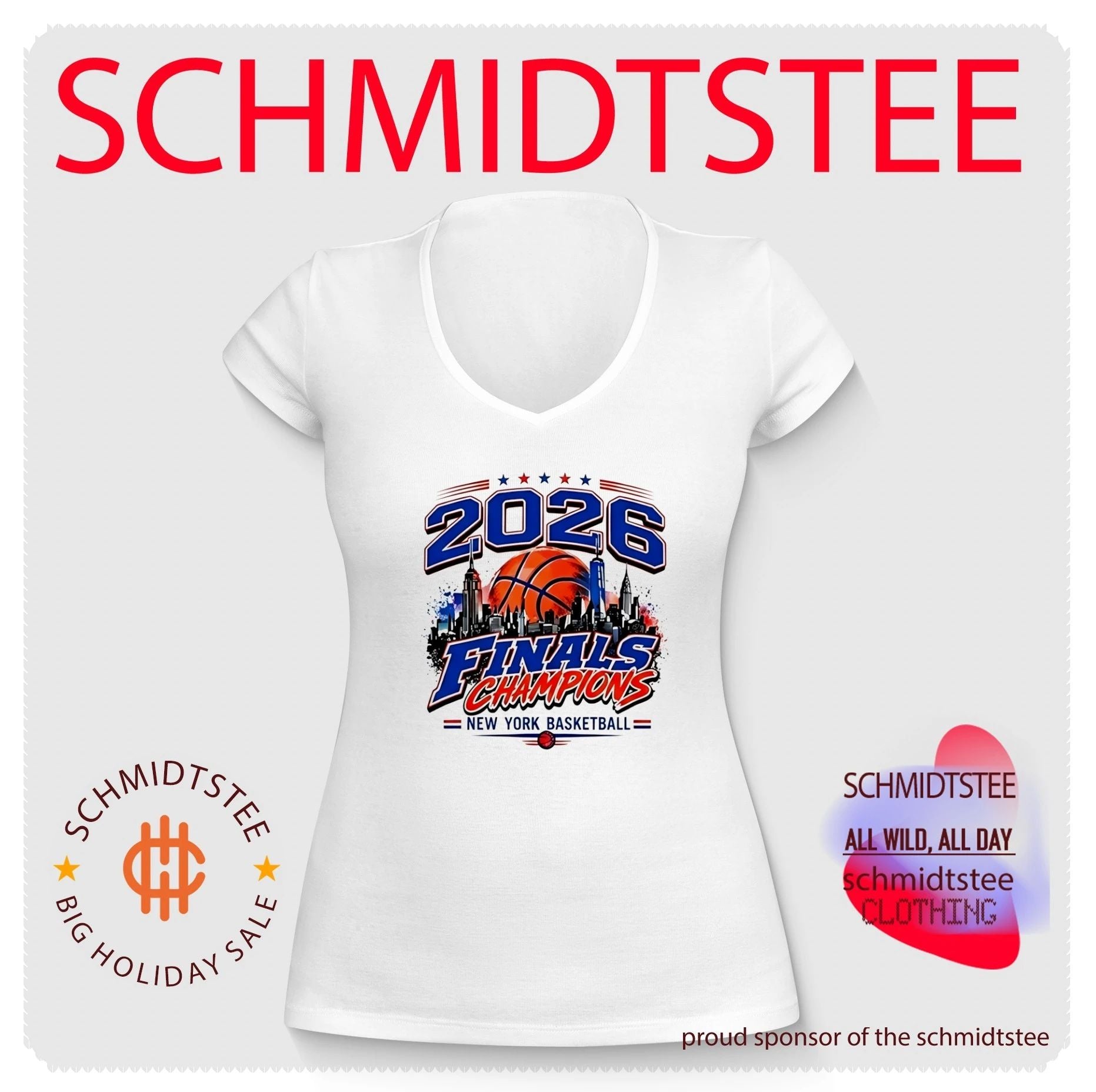 Emilio Lora 2026 NY Knicks Finals Champions Parade Shirt