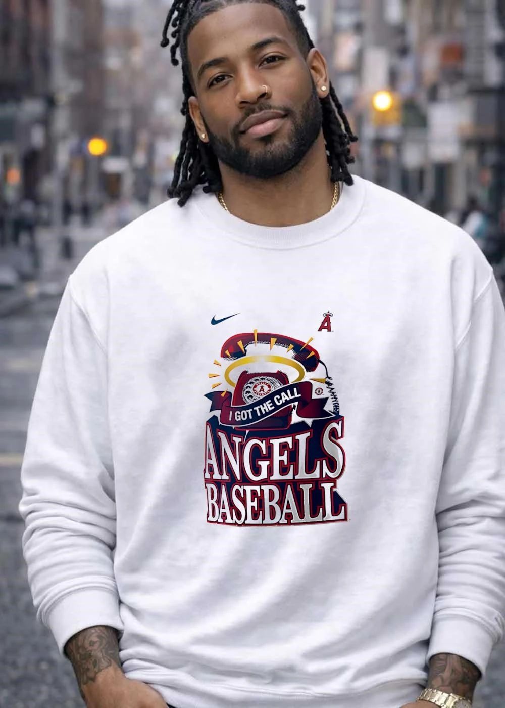 I Got the Call Angels Baseball Shirt