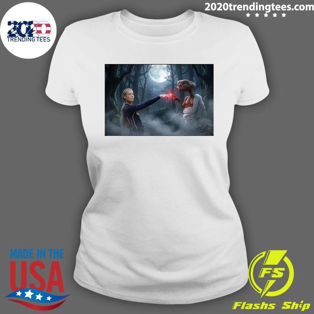 Sophie Cunningham E.T. Alien Basketball Parody Shirt