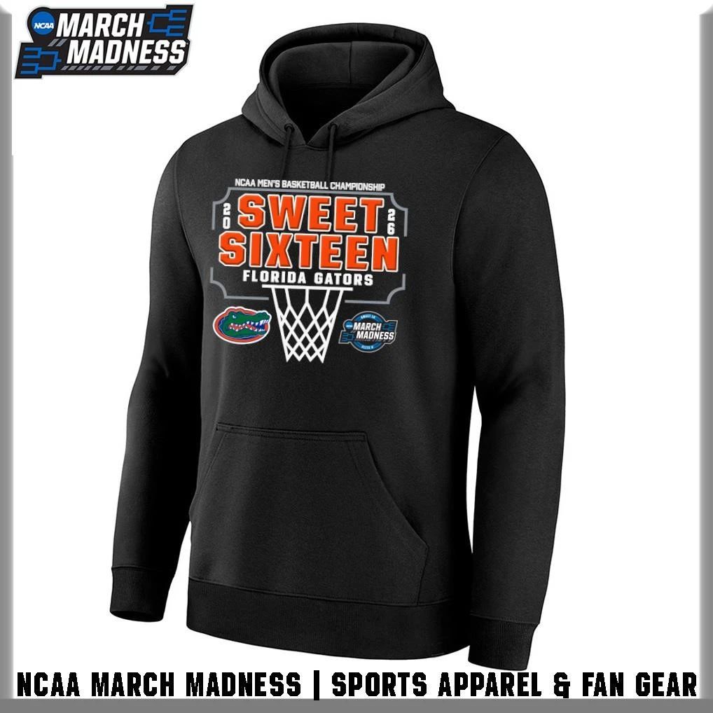 Florida Gators 2026 NCAA Men’s Basketball Tournament March Madness Sweet Sixteen T-Shirt