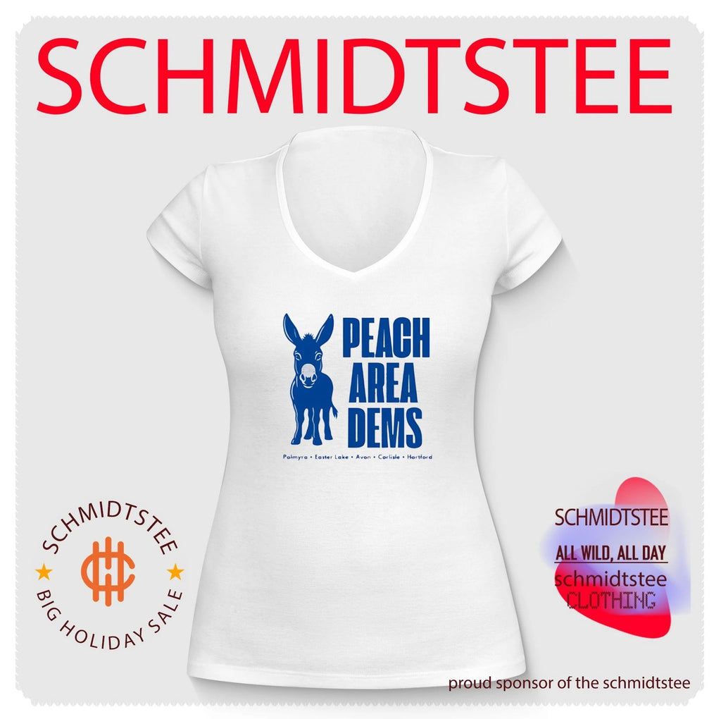 Warren County Democrats Peach Area Dems shirt