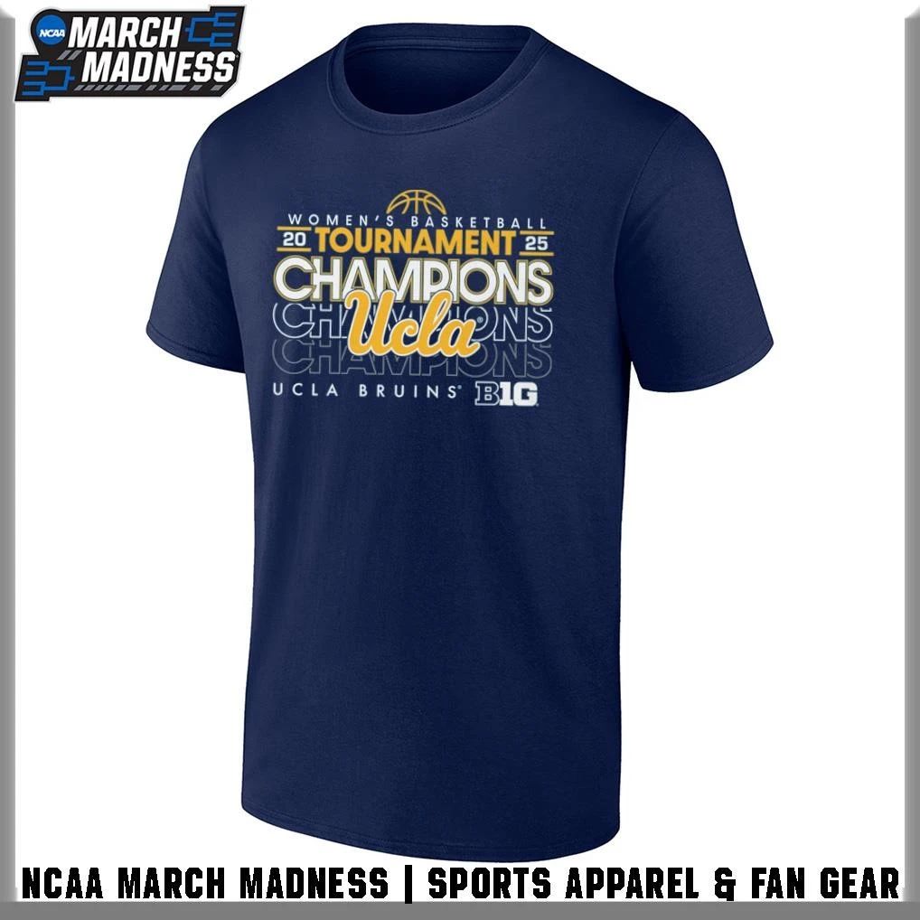 UCLA Women’s Basketball﻿ 2026 Big Ten WBB Tournament Champions Traditional T-Shirt