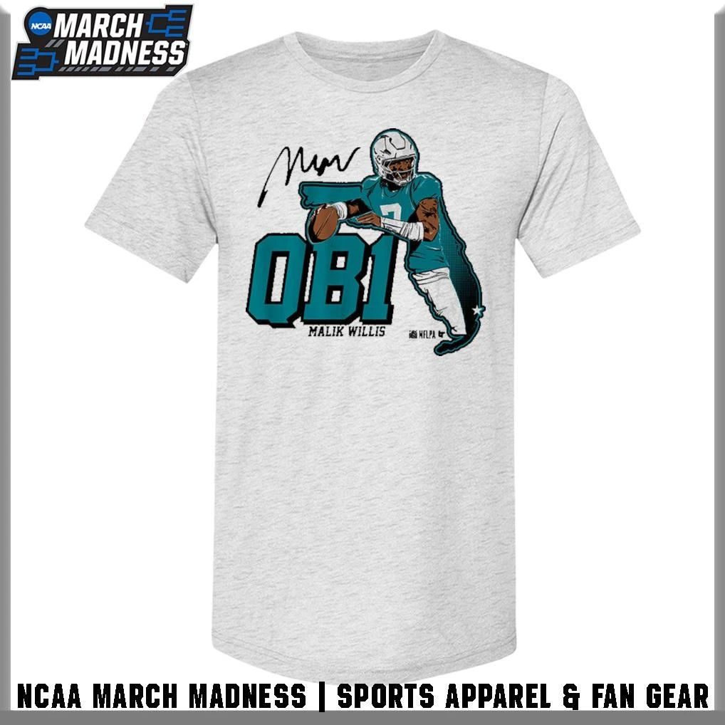 Malik Willis QB1 Miami Dolphins T-Shirt