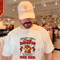 Back off I have a crazy daughter she has anger issues and a serious dislike cartoon squirrel shirt