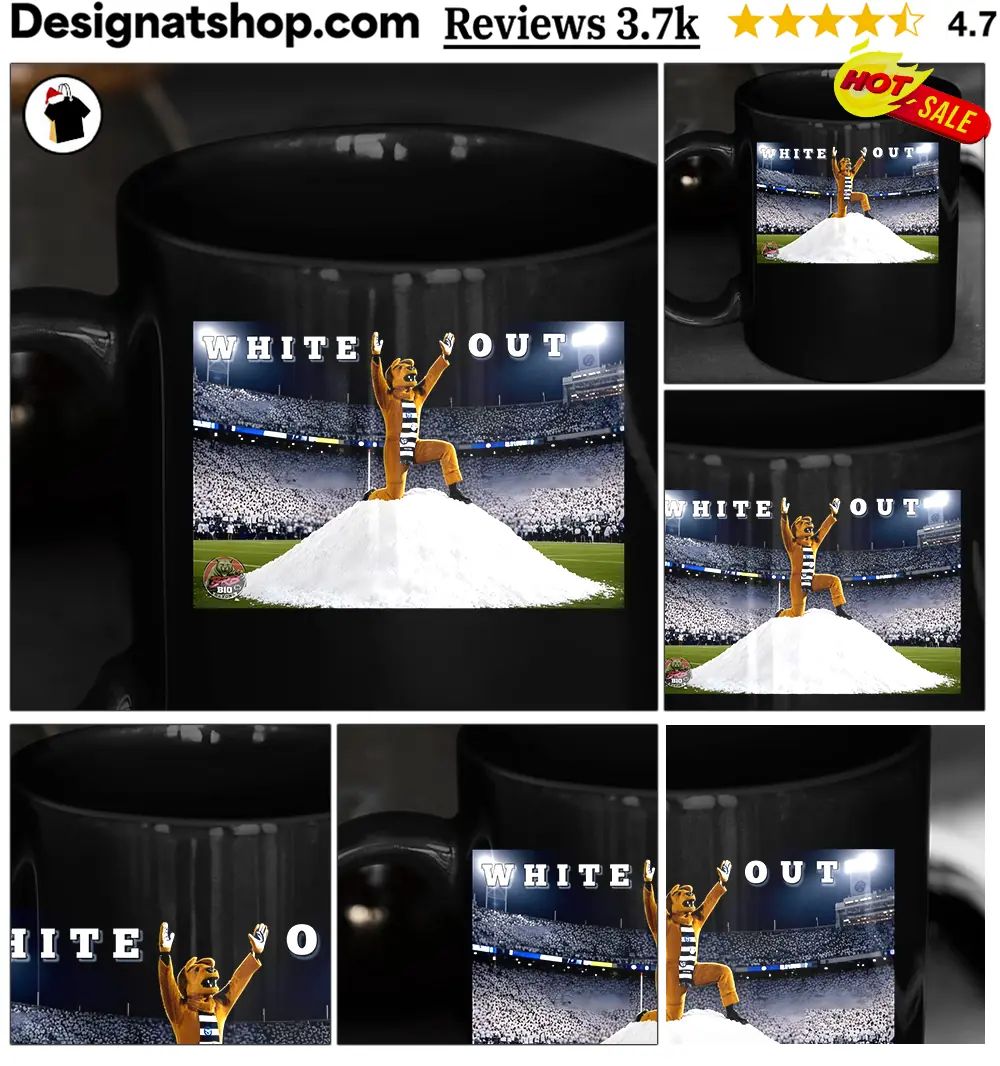 Pablo Pledgescobar Penn State Nittany Lines White out shirt