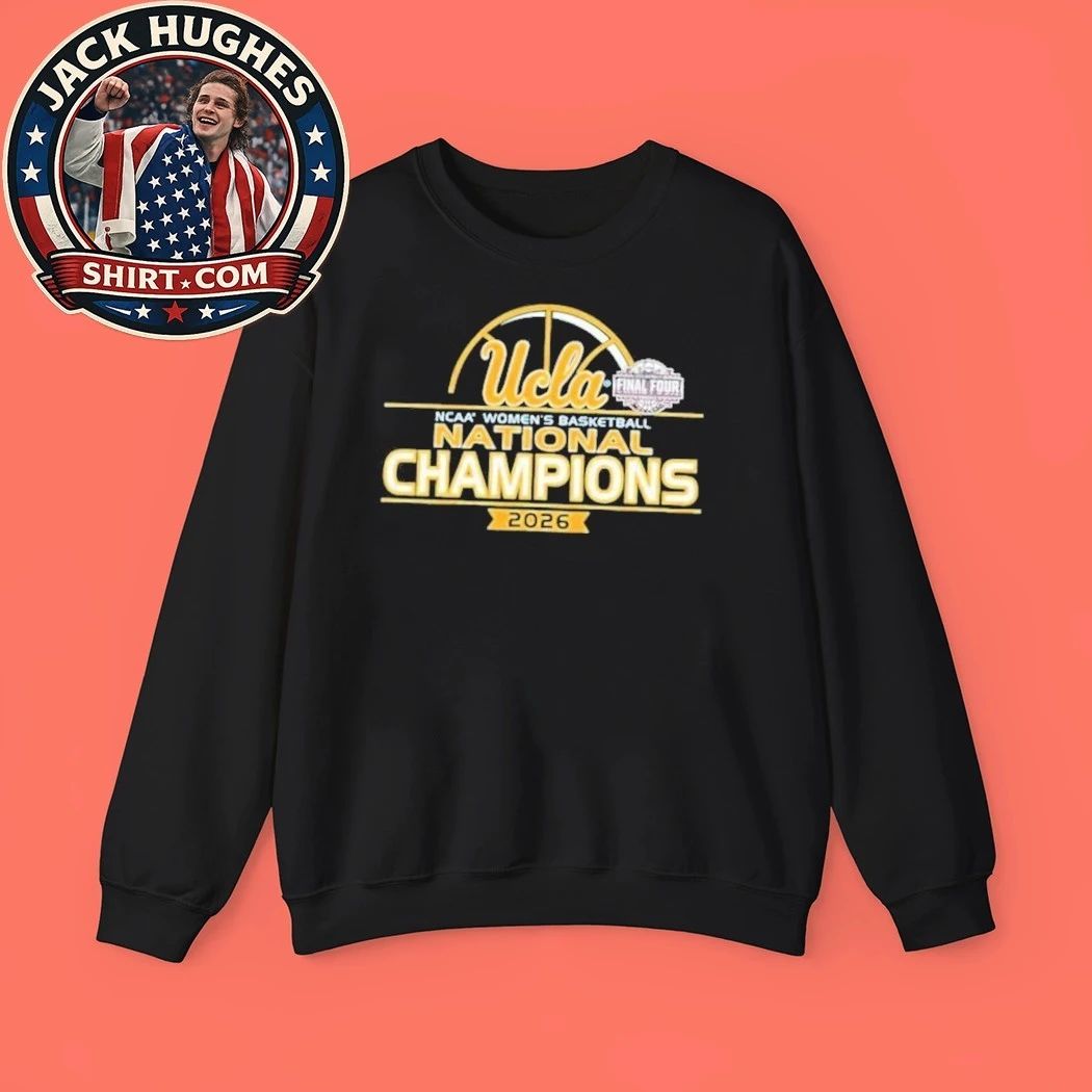 Original Retro Brand Adult 2026 Women’s Basketball National Champions UCLA Bruins Logo Graphic T-Shirt
