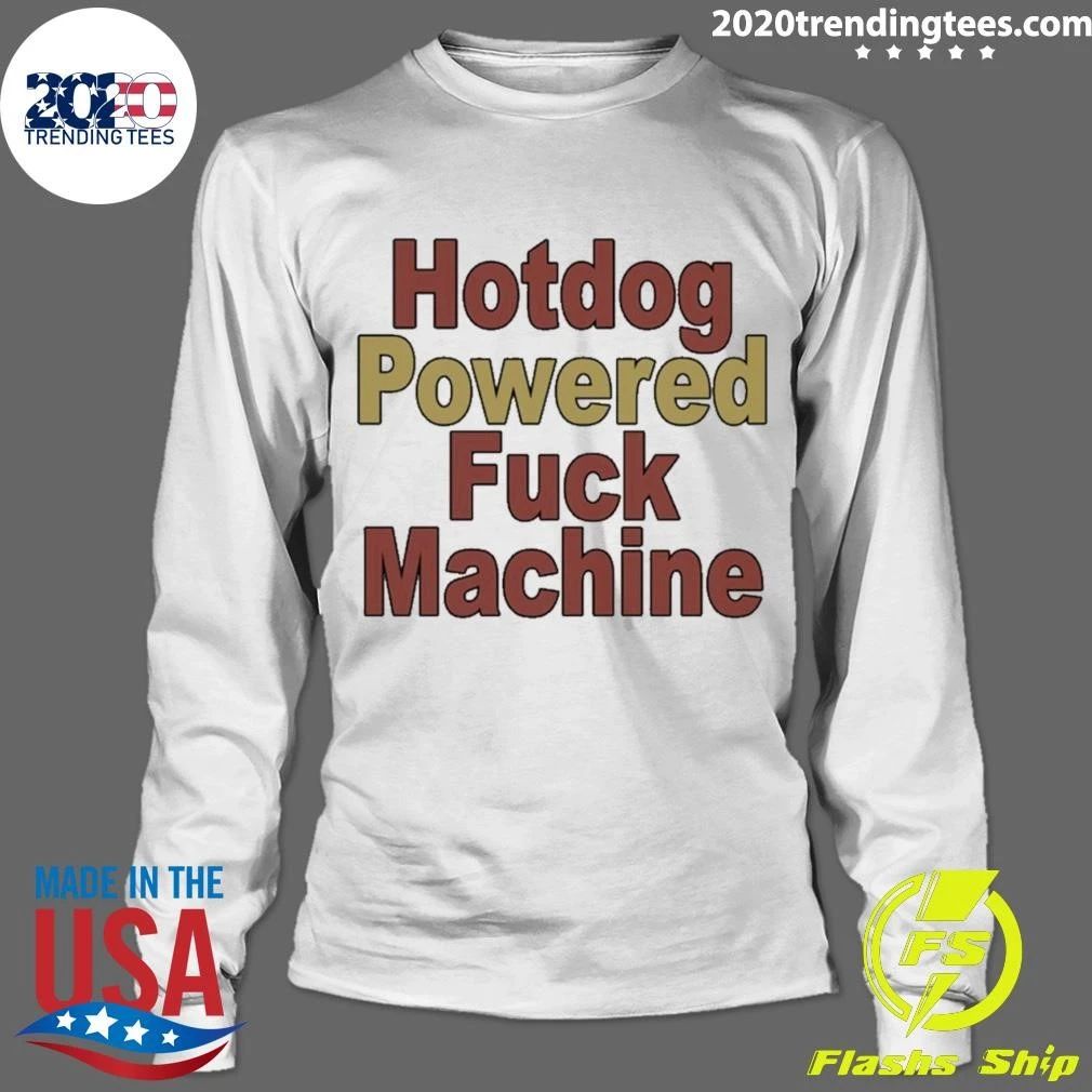 Hotdog Powered Party Machine Shirt