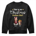This Is My Christmas Pajama Shirt - Personalized T Shirt