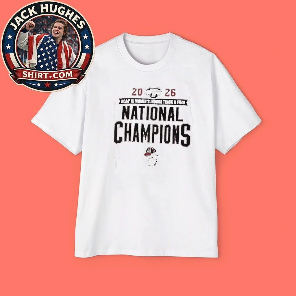 Georgia Bulldogs 2026 Ncaa Di Indoor Track Field National Champions Shirt