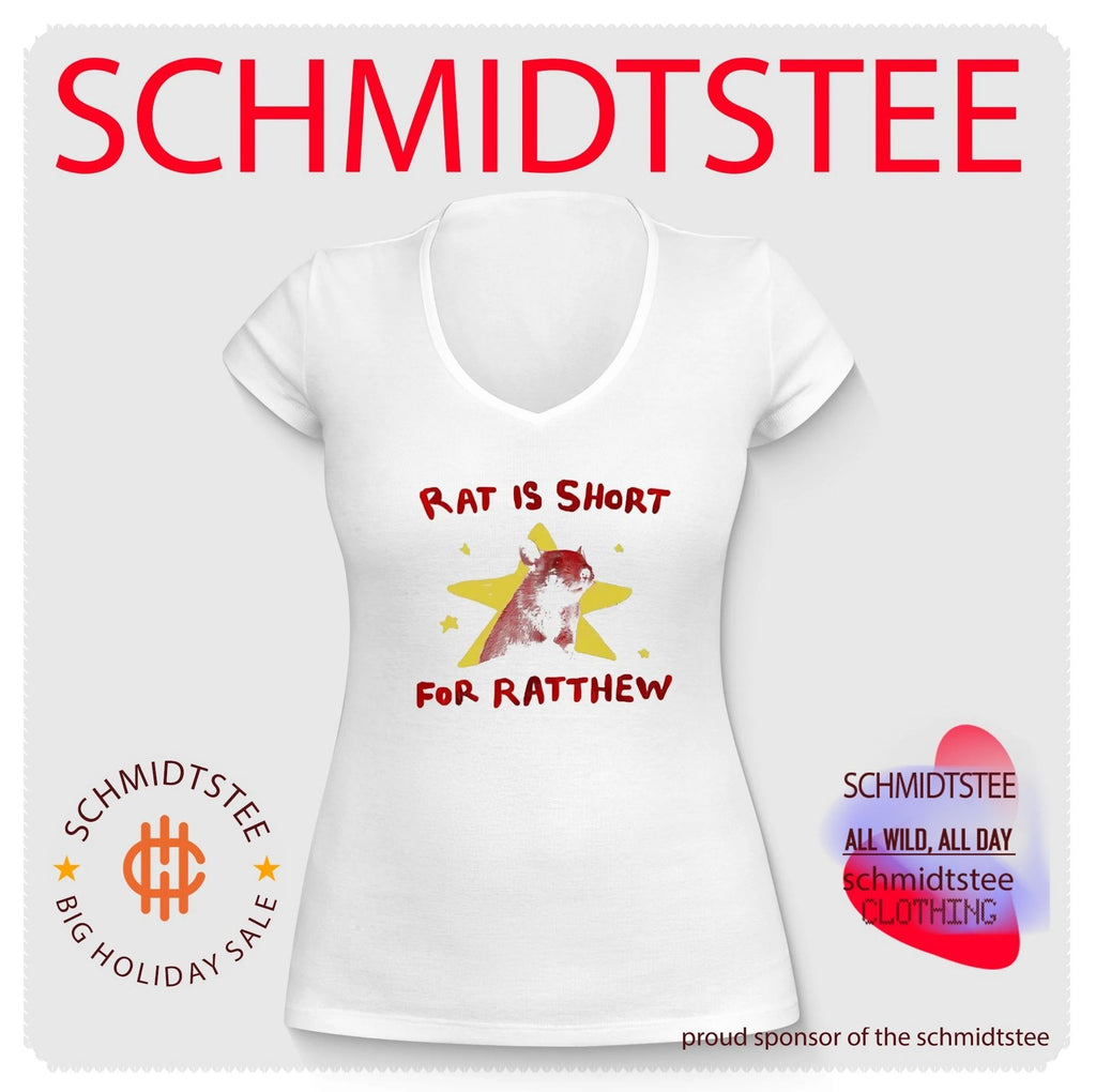 Rat Is Short for Ratthew rodent humor shirt