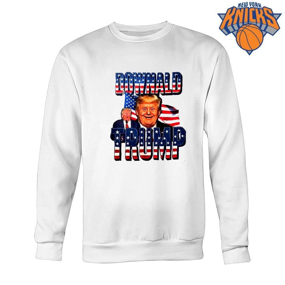 Downald Trump American Flag Funny Graphic Shirt (1)