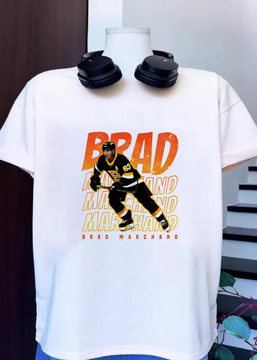 Brad Marchand Skating Boston Bruins Shirt